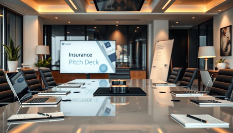 Insurance Agency: Business Overview Pitch Deck for Your Firm